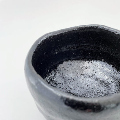 Kuro Raku Chawan - Black Raku Tea Bowl